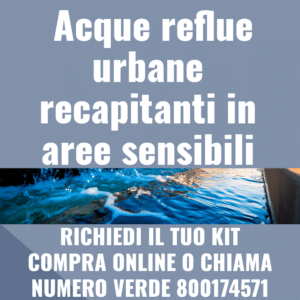 acque reflue urbane recapitanti in aree sensibili